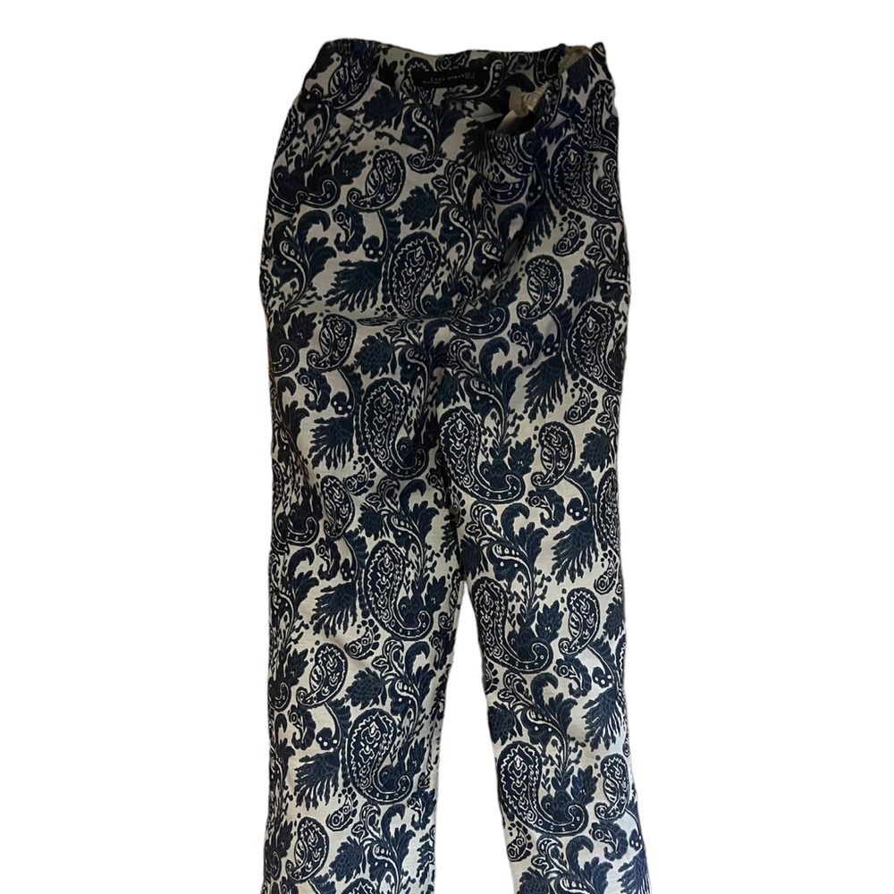 Zara Wide Leg Capri Pants Small